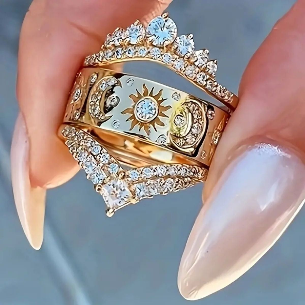 European And American Women's Affordable Luxury Rings