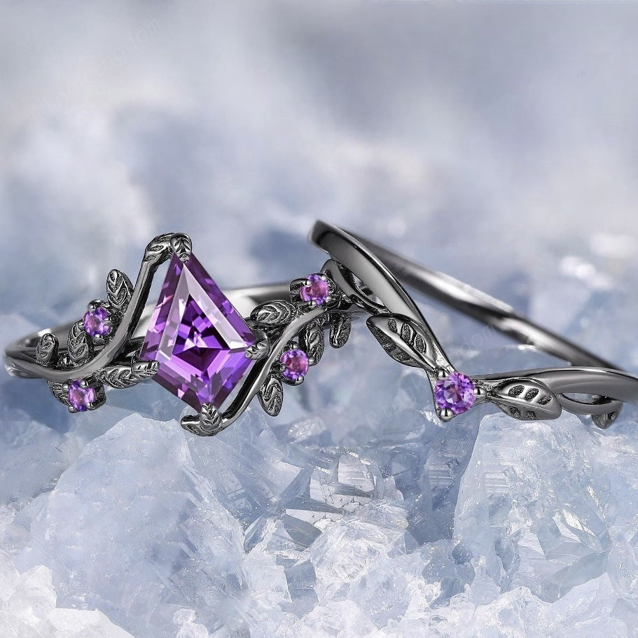 Women's Fashion Irregular Diamond-shaped Ring