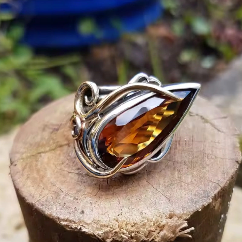 Retro Creative Bud Design Women's Ring