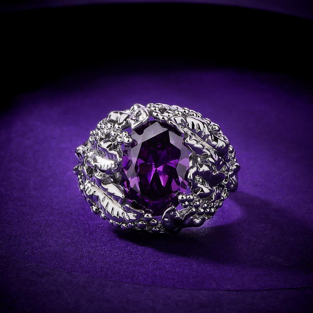 The Latest Trendy Ring Featuring An Oval-cut Cubic Zirconia
