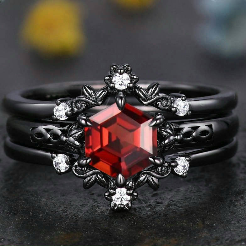 Polygon Zircon Womens Branch Ring