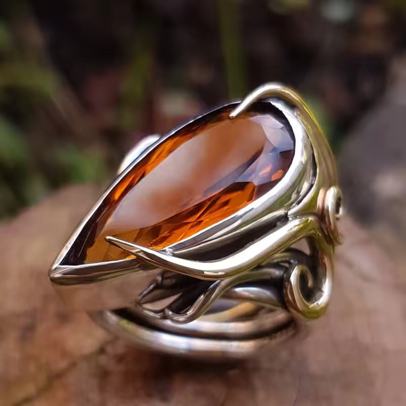 Retro Creative Bud Design Women's Ring