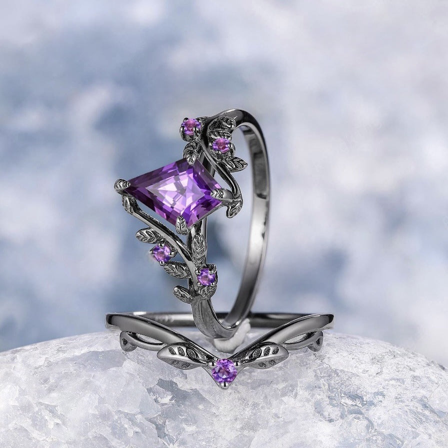 Women's Fashion Irregular Diamond-shaped Ring